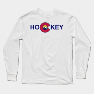 Colorado Hockey Long Sleeve T-Shirt